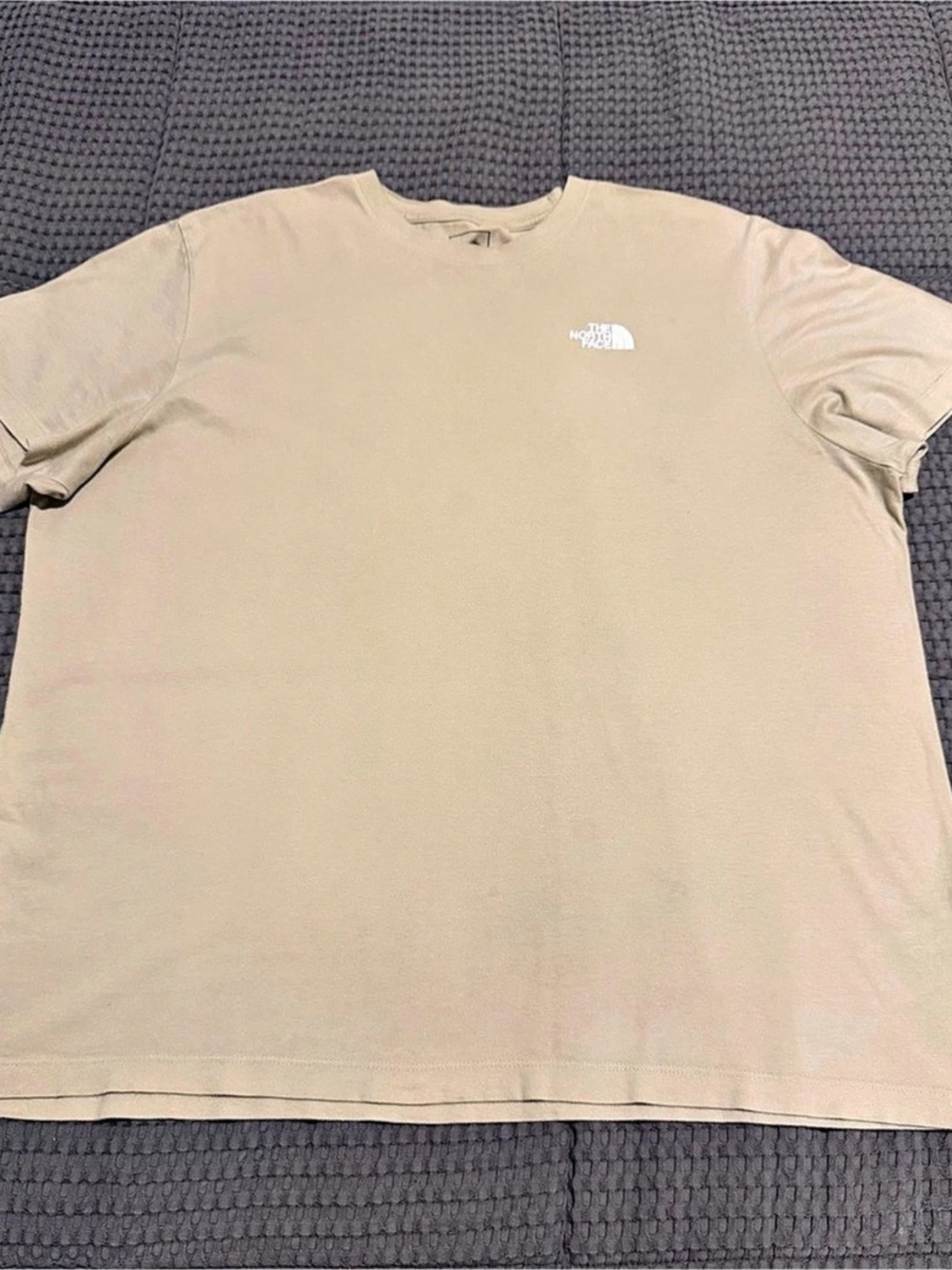 The North Face Circular Design T-Shirt Short Sleeve Tee Beige XXL